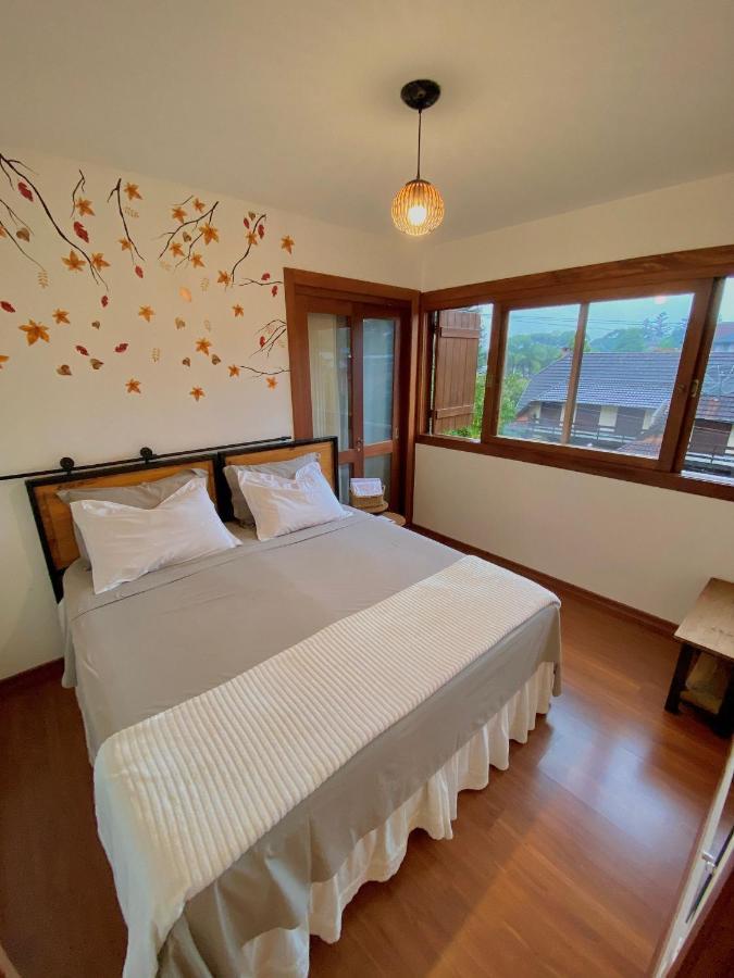 Estacao Das Hortensias, Seu Aconchego Em Gramado Apartman Kültér fotó