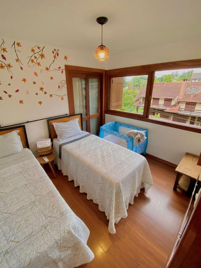 Estacao Das Hortensias, Seu Aconchego Em Gramado Apartman Kültér fotó