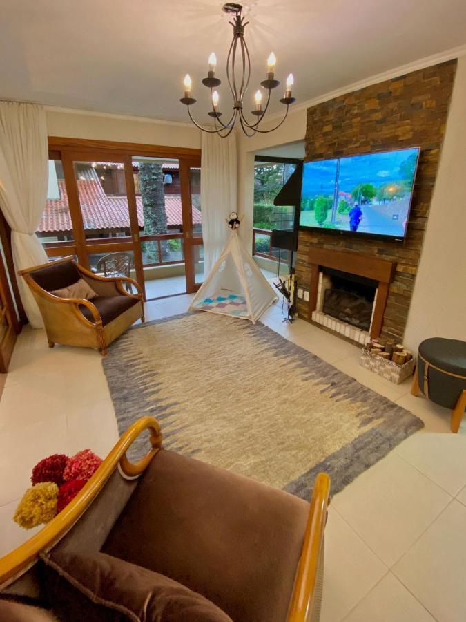 Estacao Das Hortensias, Seu Aconchego Em Gramado Apartman Kültér fotó